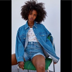 Brock Collection x H&M Oversized Denim Shirt NWT